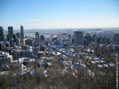 Montréal sous la neige